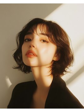 ルカ(Lucas) キュート系ボブ/こなれ感/暖色系カラー/40代50代60代