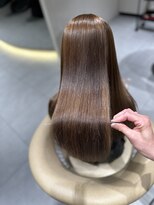 ロンドルピナス 小倉(Lond Lupinus) 黒髪カタログ/オリーブグレー/ココアベージュ/小顔に見せるヘア