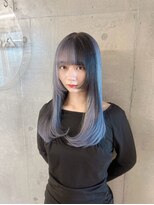 モニカ 原宿店(MONIQA)&nbsp;ブルー×ブラック