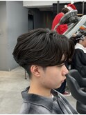 毛流れパーマ落とし縮毛矯正ストレートパーマ