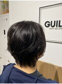 動きと軽さのある大人ショート