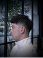 メンズサロンブッシュ 水広店(Men's salon BUSH)&nbsp;得意のフェードスタイル。パーマとの相性GOOD！