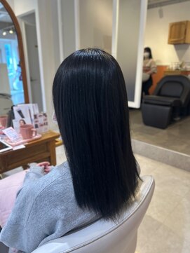 スペックホルダーミミ(Spec Holder mimi) ブルーブラック　12.18黒髪