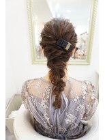 ヘアアンドメイクジップ恵比寿 (Hair＆Make ZIP)&nbsp;編みおろし　ヘアセット