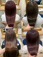 ディフィー 梅田(Defi) ワンカラーで出来る透明感たっぷりカラーも得意です!