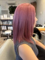 エイティヘア(Eighty hair)&nbsp;透明感のあるピンク