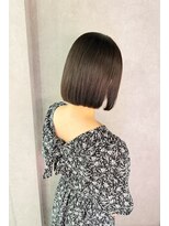 フランチェスカドットボブ(francesca.bob)&nbsp;ナチュラルボブ×オリーブグレージュ【渡辺俊弥】梅田