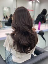ミヴィ(MIVY)&nbsp;ブリーチなし透明感カラー×レイヤーカット×髪質改善TR
