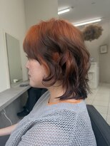 トリコ トウキョウ アヴェダ 表参道店(tricot TOKYO AVEDA)&nbsp;レイヤーボブ/顔まわりレイヤー/ポイントカラー/デザインカラー