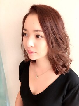 ロンド 銀座(Lond) おしゃれウェーブボブ　担当　川瀬賢翁