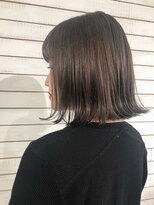 ビーヘアサロン(Beee hair salon) 【渋谷エクステ・カラーBeee/安部 郁美】外ハネグレージュ