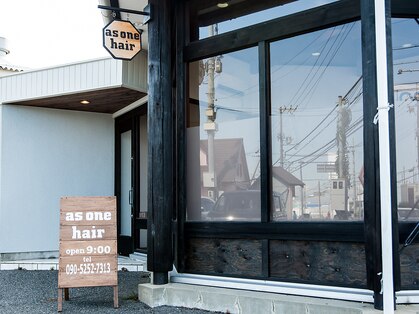 アズワンヘアー(as one hair)の写真