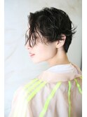 ショート×パーマ ウェットスタイリング