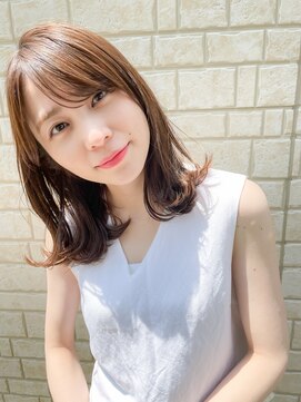 ソワリー 栄(THOiRY) THOiRY【女性らしい柔らかヘア】似合わせ小顔艶髪ゆる巻きロング