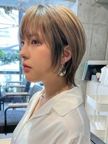 ディルト 代々木上原(DILT)&nbsp;ハイライト/ショートウルフボブ