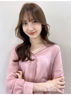 アリスバイアフロート 自由が丘(ALICe by AFLOAT) 韓国ヨシンモリヘア／ココアグレージュ