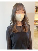 ヘアーアイストゥーレ(HAIR ICI TRE)&nbsp;レイヤーカット 顔周りレイヤー ウルフカット 担当渡辺聖