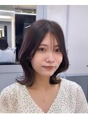 大人可愛い、シースルー、前髪カット、小顔カット、くびれヘア