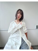 ヘアーブレイス(hair brace) ちょいウルフボブ　stylist今井