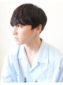 【 Ｉ. 】スーツ　短髪ツーブロック　束感　モテる黒髪　川口