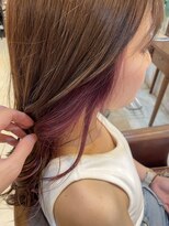 ヴィアンカ(Vianca)&nbsp;【シークレットインナーカラー×チェリーピンク】＠20代30代40代