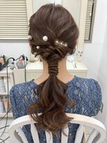 リサ 恵比寿(risa.)&nbsp;ポニーアレンジ