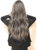 ランプ ヘアー(lamp hair)&nbsp;【lamp池袋オザキ】ハイライト/グラデーション/グレーベージュ