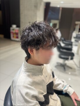 アヴァンスクロス あべのルシアス店(AVANCE. CROSS) ゆるめ波巻きパーマ