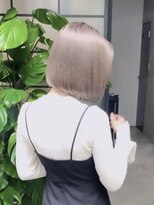 レーベン(LEBEN) 【ブリーチ2回~】柔らかいミルクティーベージュ★