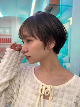 ヘアーサロン リアン 鴻巣店(hair salon Rien) ショートカットxひし形ショートボブx前髪あり20代3 0代40代 s04