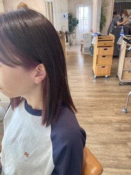 マカナ(makana) イヤリング＊ピンクベージュ