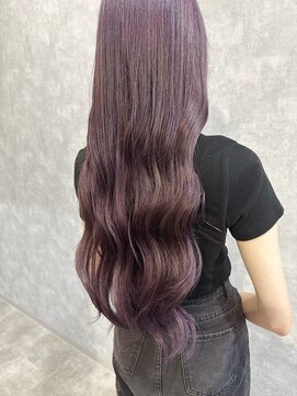 ランガリ ヘアアンドスパ(Rangali Hair&Spa) 【別府　ランガリ】ラベンダーピンク、ハイトーンカラー