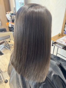 ヴィヴァーク 拝島駅前店(vivarc) 大人可愛い大人美人くすみカラーアッシュベージュ
