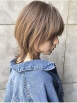 ダブルトーキョー シブヤ(W-TOKYO SHIBUYA)&nbsp;斜め45°がオシャレ☆ネオウルフ　ウルフカット