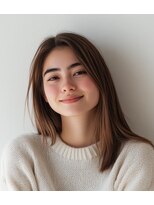 ルシードスタイル アウラ 松戸市五香(LUCIDO STYLE Aura)&nbsp;重めロング【松戸#五香#白髪染め#カラー#髪質改善】