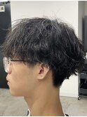 スパイキーショート/ジェットモヒカン/ショートバング/men's