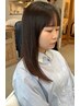 【コウイチ指名限定】髪質改善ストレート＋カット＋トリートメン ￥16000