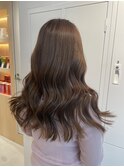 20代30代ロングヘアシークレットハイライト