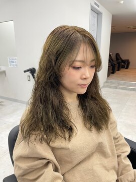 エル 新小岩(elu) 美髪/ワイドバング/レイヤーカット/くすみベージュ/新小岩駅