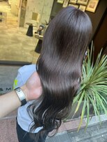 アース 大曽根店(HAIR&MAKE EARTH) 透明感カラー+髪質改善トリートメント