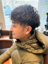 オックスクリエーション OX CREATION 桃山&nbsp;メンズカット/ショート/スパイラルパーマ/メンズパーマ