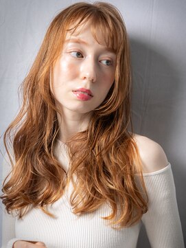 カバーヘアアンドスパ ブリス 浦和(COVER HAIR&SPA bliss) カーキベージュデジタルパーマフェミニンロングv浦和20代30代