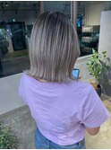 white ash balayage