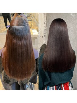 エノア 表参道(ENORE) 【髪質改善】弱酸性縮毛矯正で本物の艶髪をゲット！