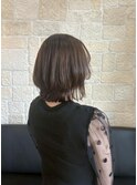 やわらかフェミニンボブ【東川口　ボブ】