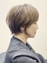 ミルシェ(MILSHE)&nbsp;ショートカット/大人可愛い/似合わせ小顔/白髪ぼかし/脱白髪染め