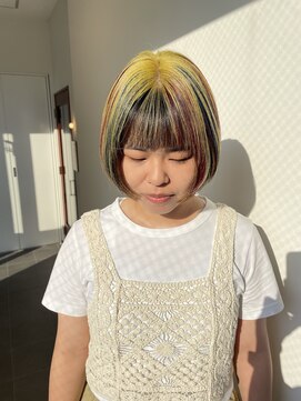 スターリバー(STAR RIVER) デザインカラー×ボブウルフ