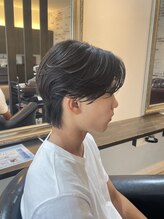 レイズ(RAYS) センターパート×フェザーパーマ