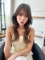 アリスバイアフロート 自由が丘(ALICe by AFLOAT) 抜け感くびれヘア/ハッシュレイヤー/シースルーバング