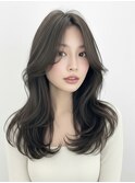 顔周り/レイヤーカット/韓国/グレージュ/東川口/浦和美園